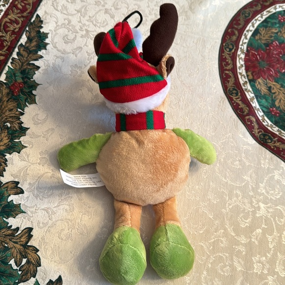 Holiday Reindeer Squeaker Toy - Picture 3 of 3
